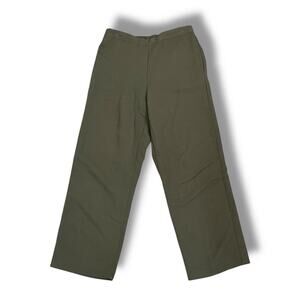 Alfred Dunner Petites Classic Fit corduroy straight leg relaxed fit pants Sz 8P